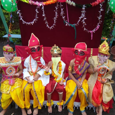 Celebration of Ganpati Festival